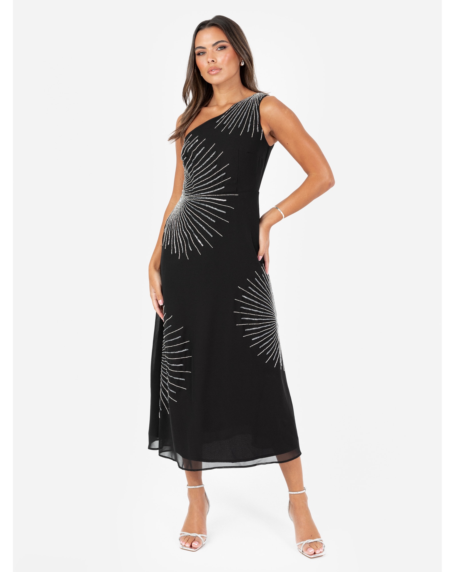 Maya Deluxe Embellished Dress