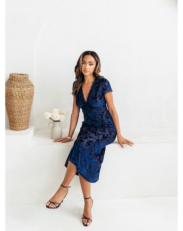 Maya Deluxe Floral Print Dress