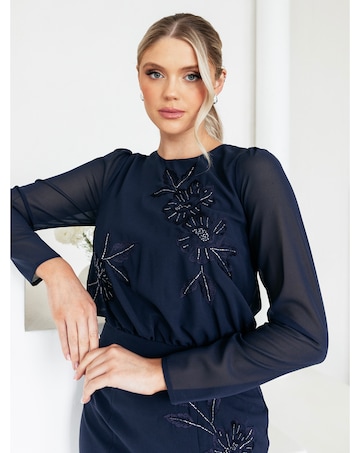 Maya Deluxe Embroidered Dress