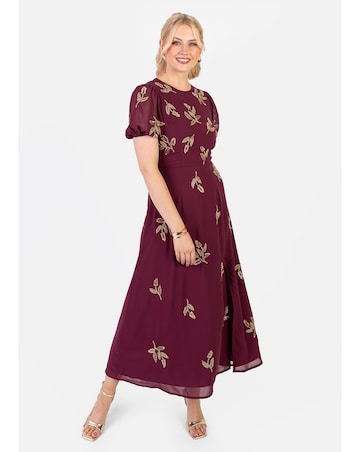 Maya Deluxe Embellished Dress