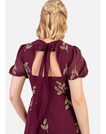 Maya Deluxe Embellished Dress