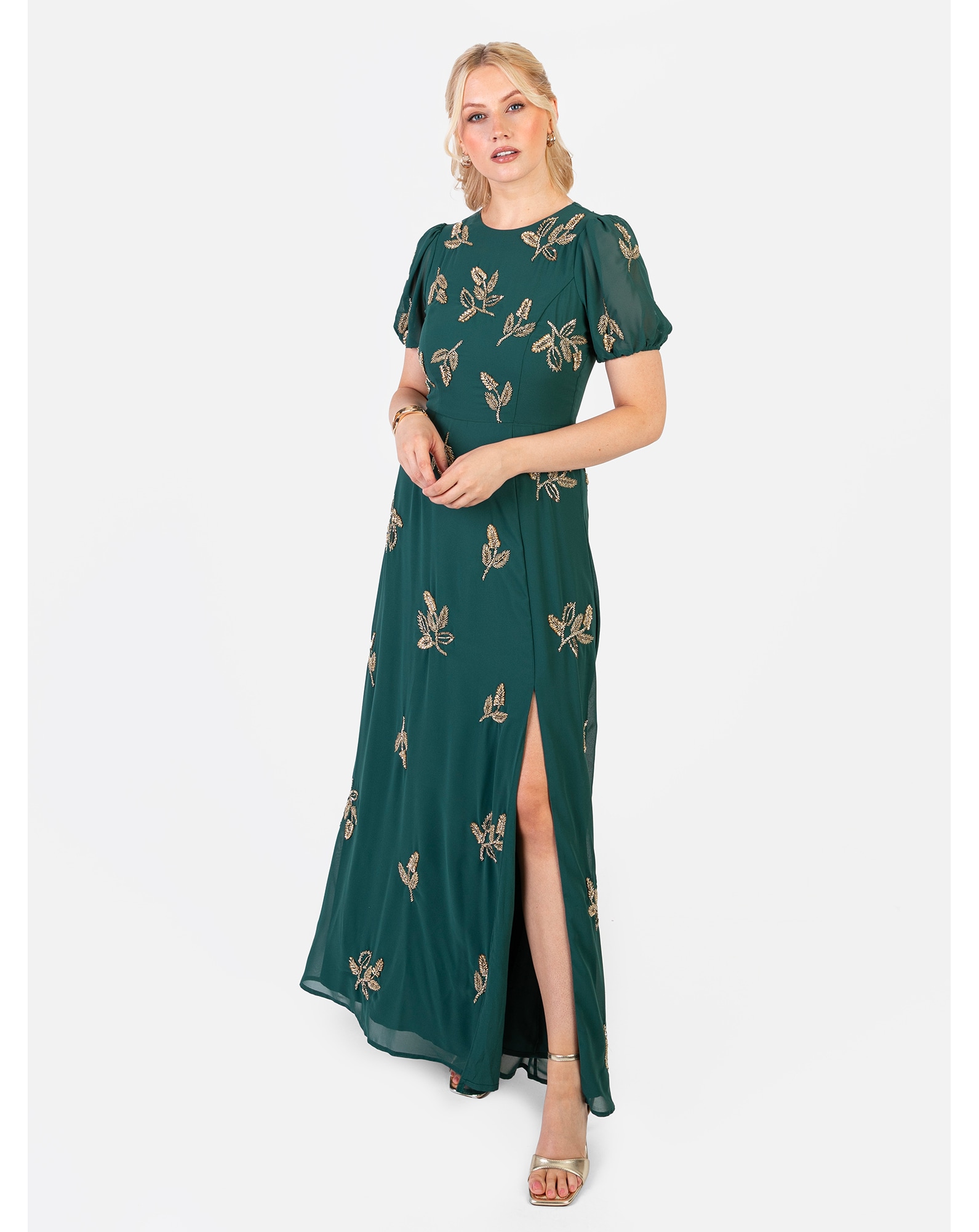 Maya Deluxe Embellished Dress