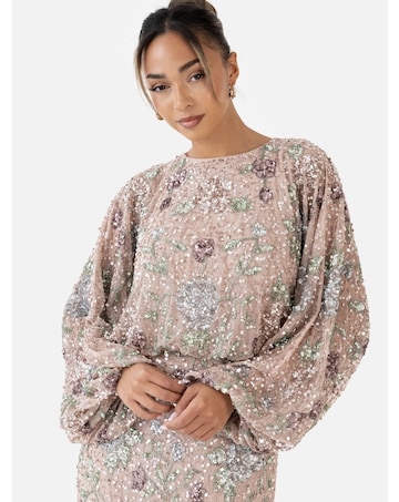 Maya Deluxe Embellished Dress