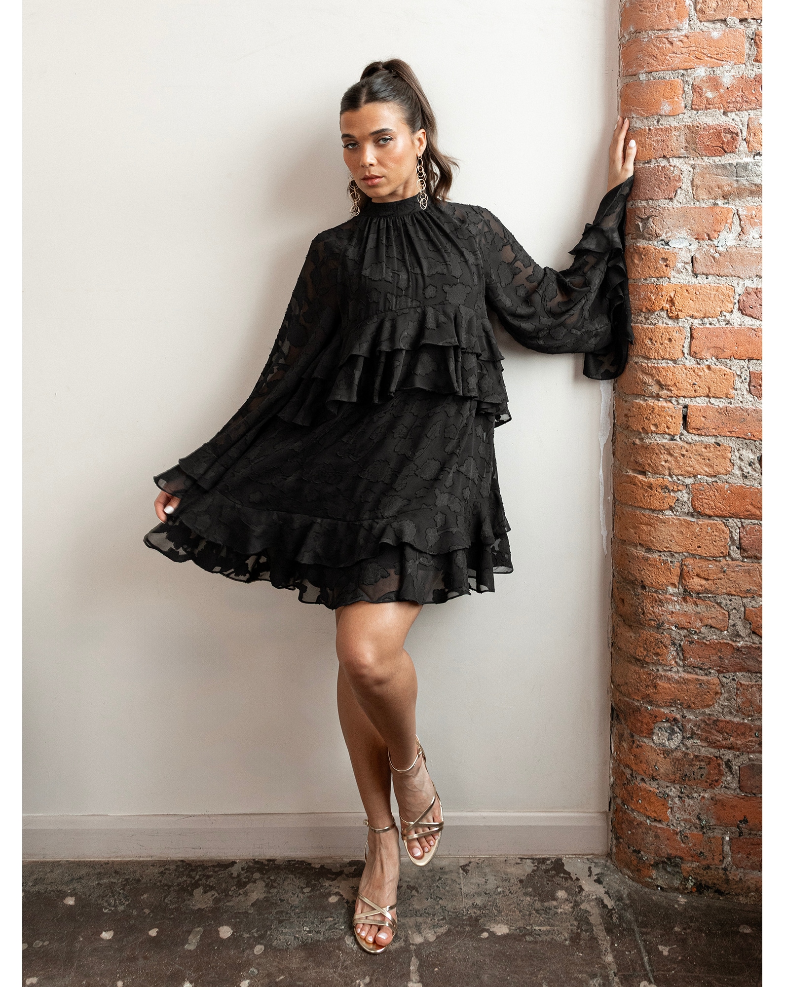 Anaya Floral Print Dress