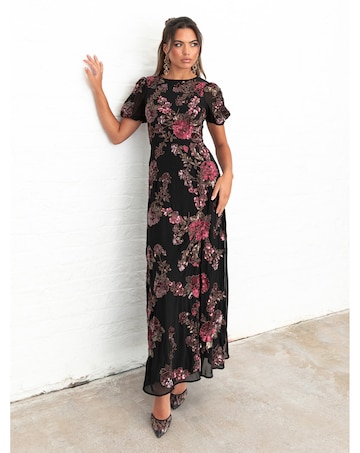 Maya Deluxe Embellished Dress