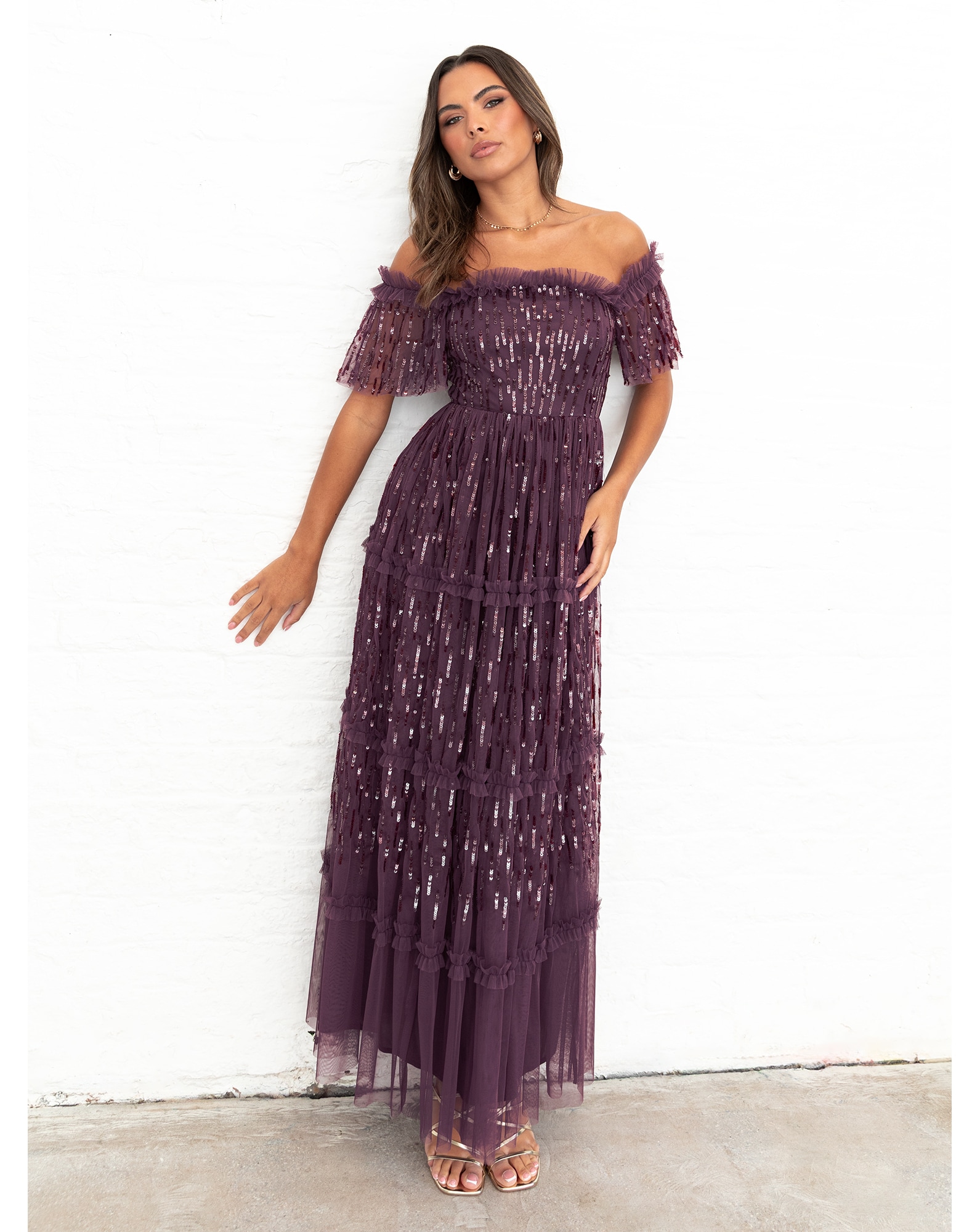 Maya Deluxe Embellished Dress