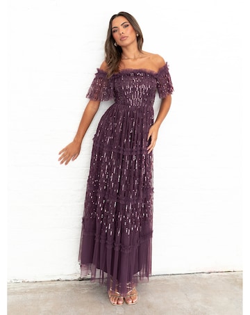 Maya Deluxe Embellished Dress