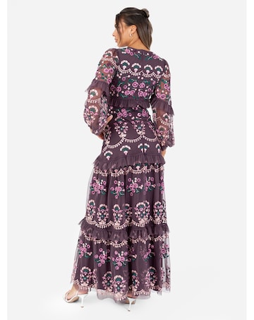 Maya Deluxe Embroidered Dress