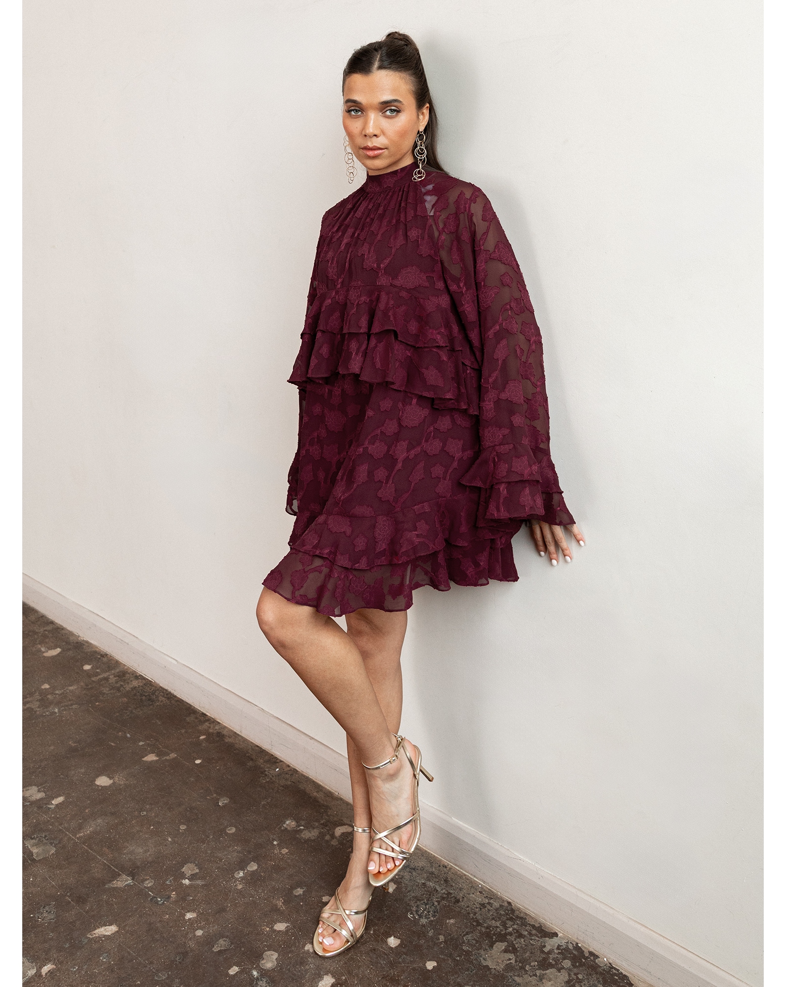 Anaya Floral Print Dress