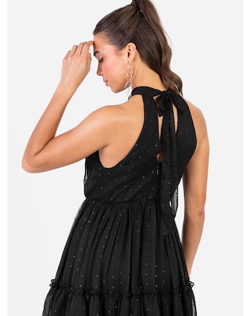 Anaya Metallic thread Dress