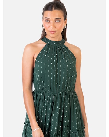 Anaya Metallic thread Dress