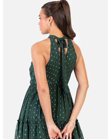 Anaya Metallic thread Dress