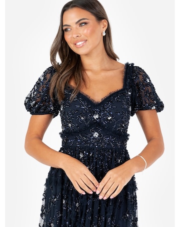 Maya Deluxe Embellished Dress