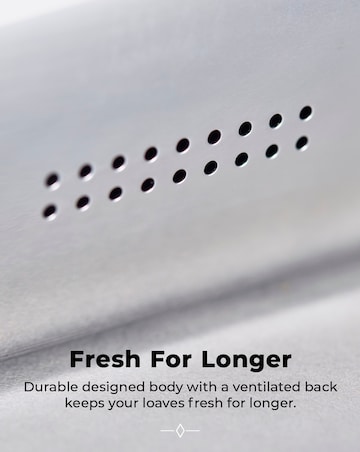 Tower Solitaire Bread Bin-Black