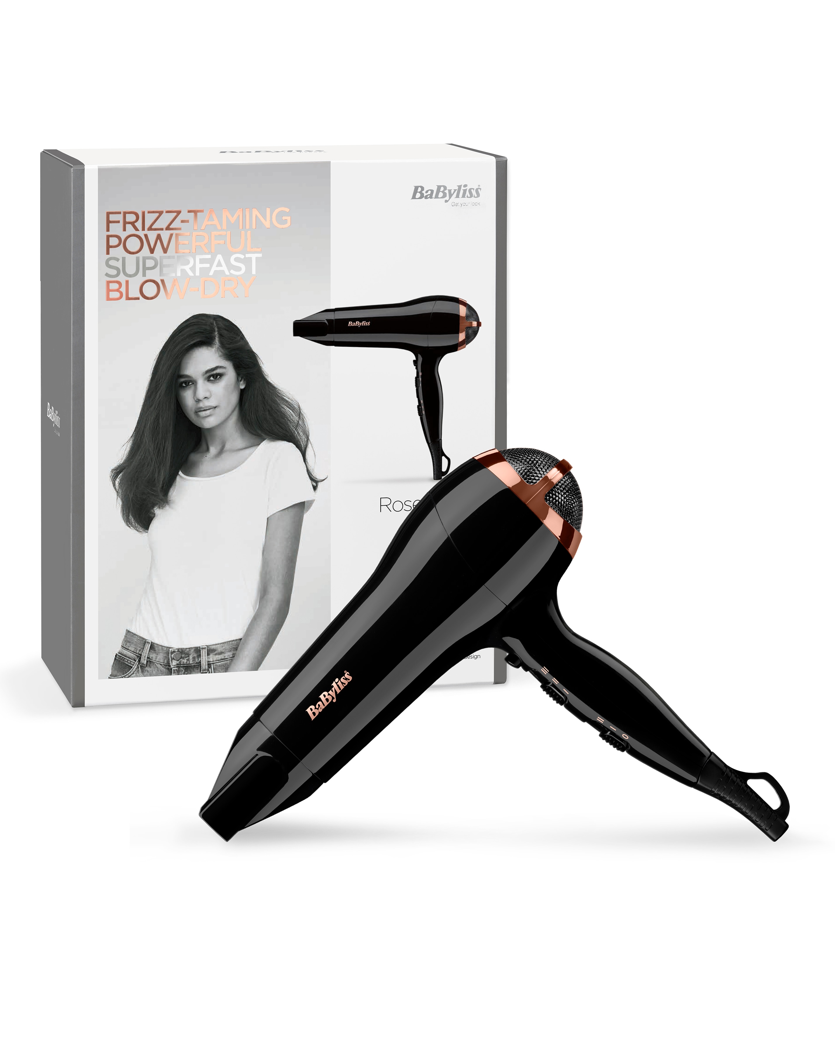BaByliss Rose Lustre 2400 Hair Dryer
