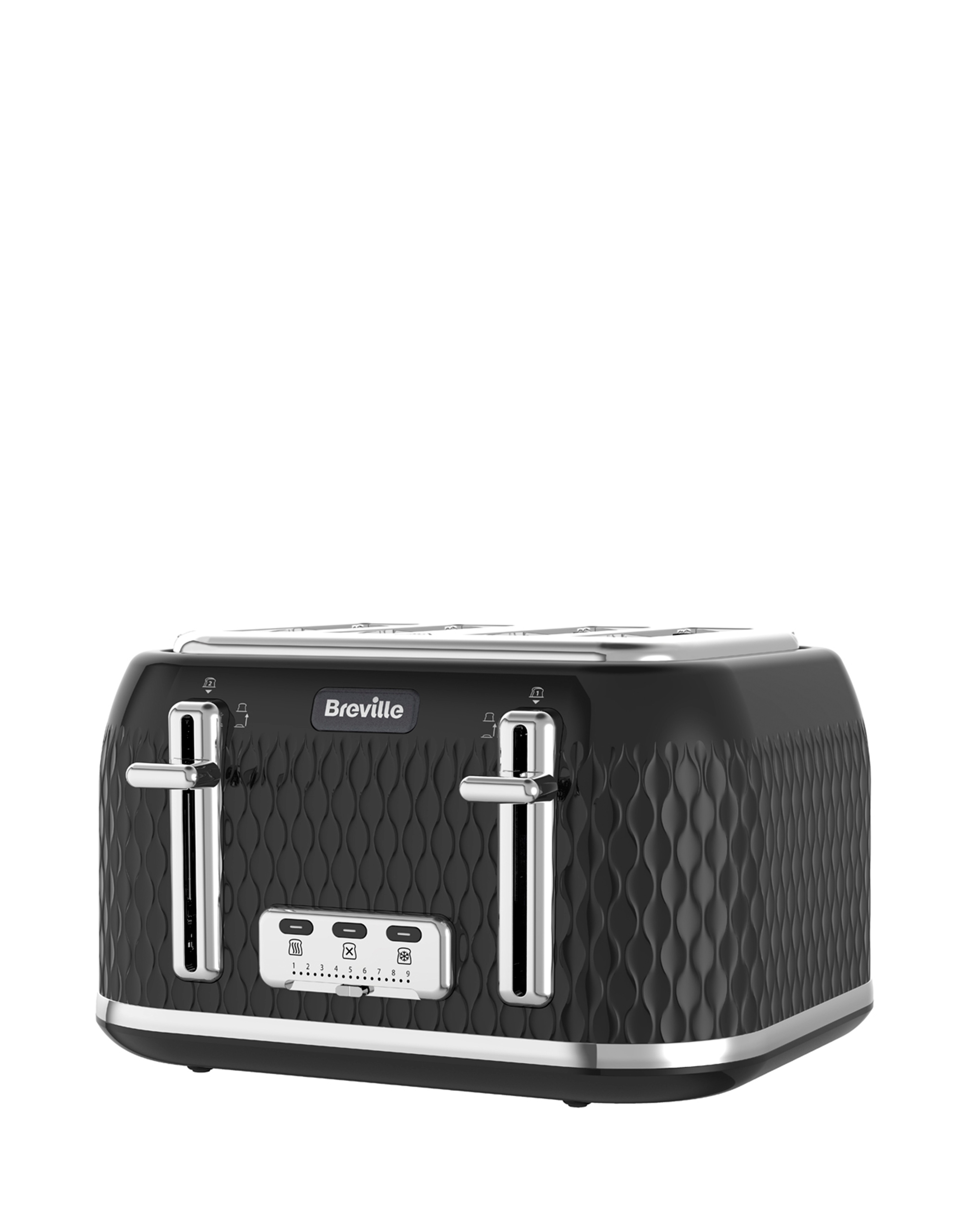 Breville Curve 4 Slice Black Toaster