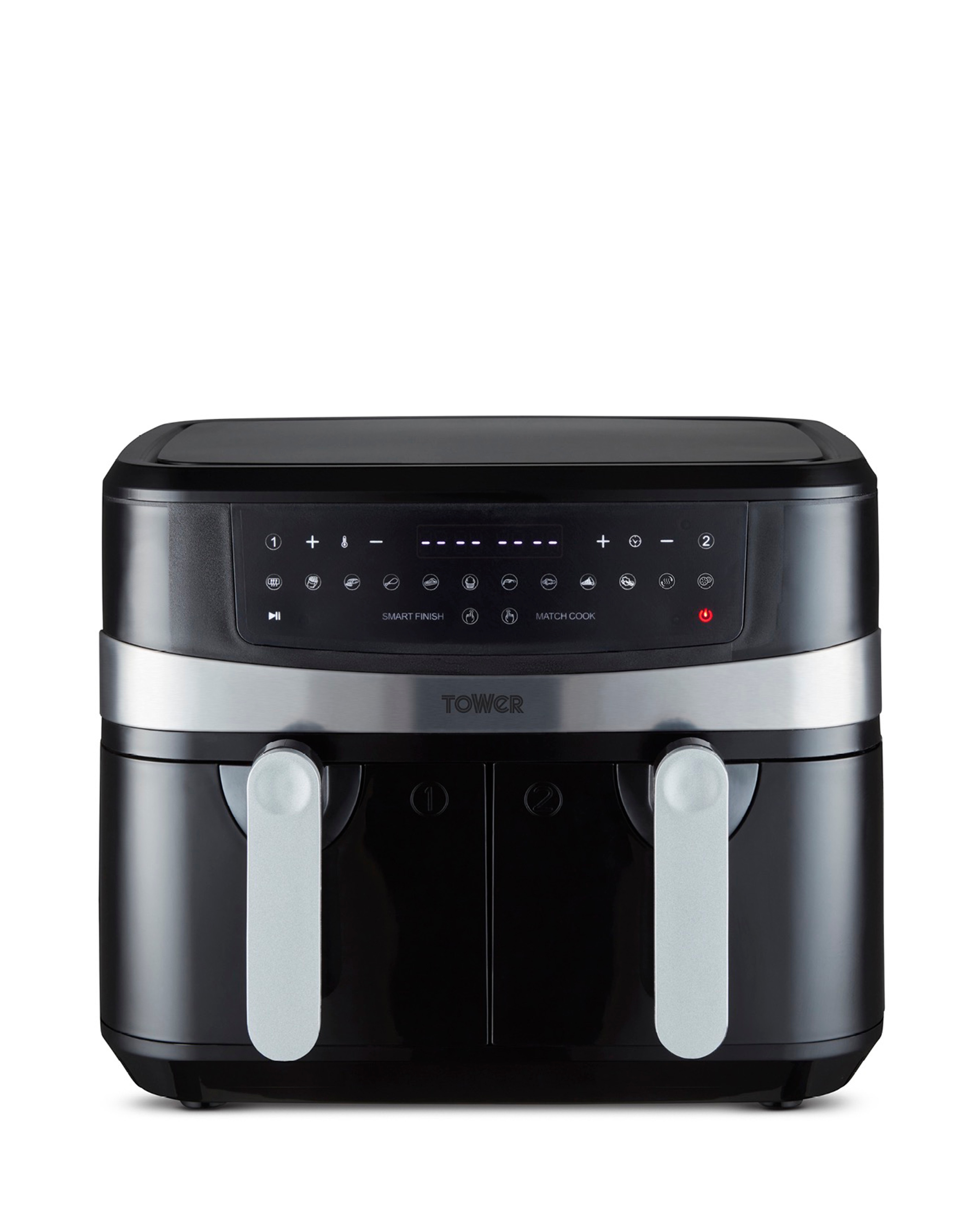 Tower Vortex Black Dual Basket Air Fryer