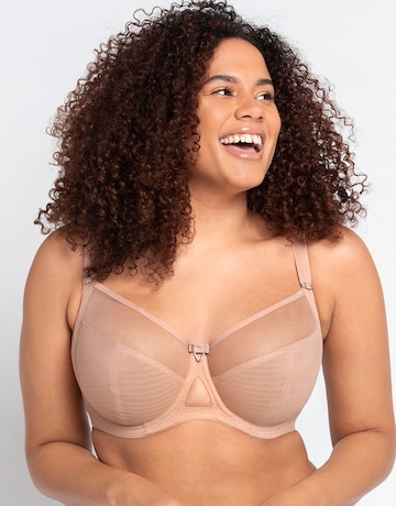 Curvy Kate Victory Balcony Wired Bra Latte