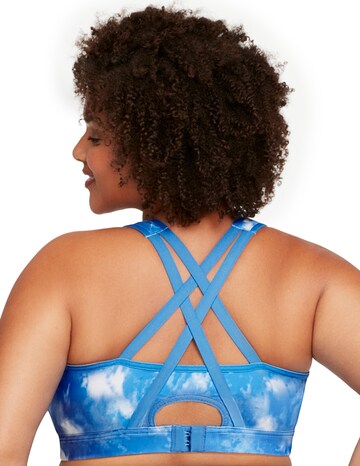 Glamorise Plus Size Zip Up Front-Close Sports Bra 9266