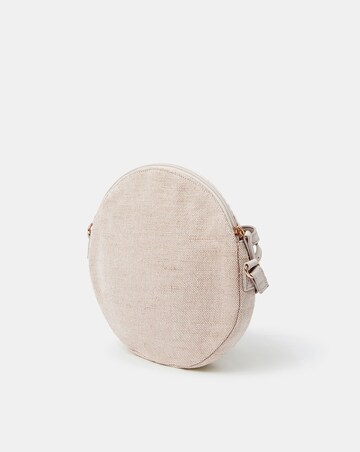 Accessorize Round Macrame Bag Cream