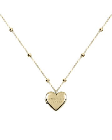Radley 18ct Gold Plated Heart Locket Necklace