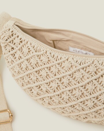 Accessorize Macrame Sling Cross-Body Bag