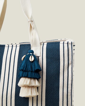 Accessorize Large Stripe Beach Bag