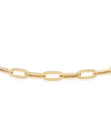 9ct Yellow Gold Paper Chain Bracelet