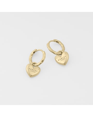 Radley Charm Hoop Earrings