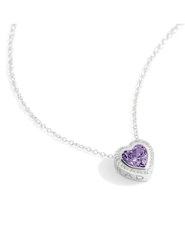 Radley Purple Stone Necklace