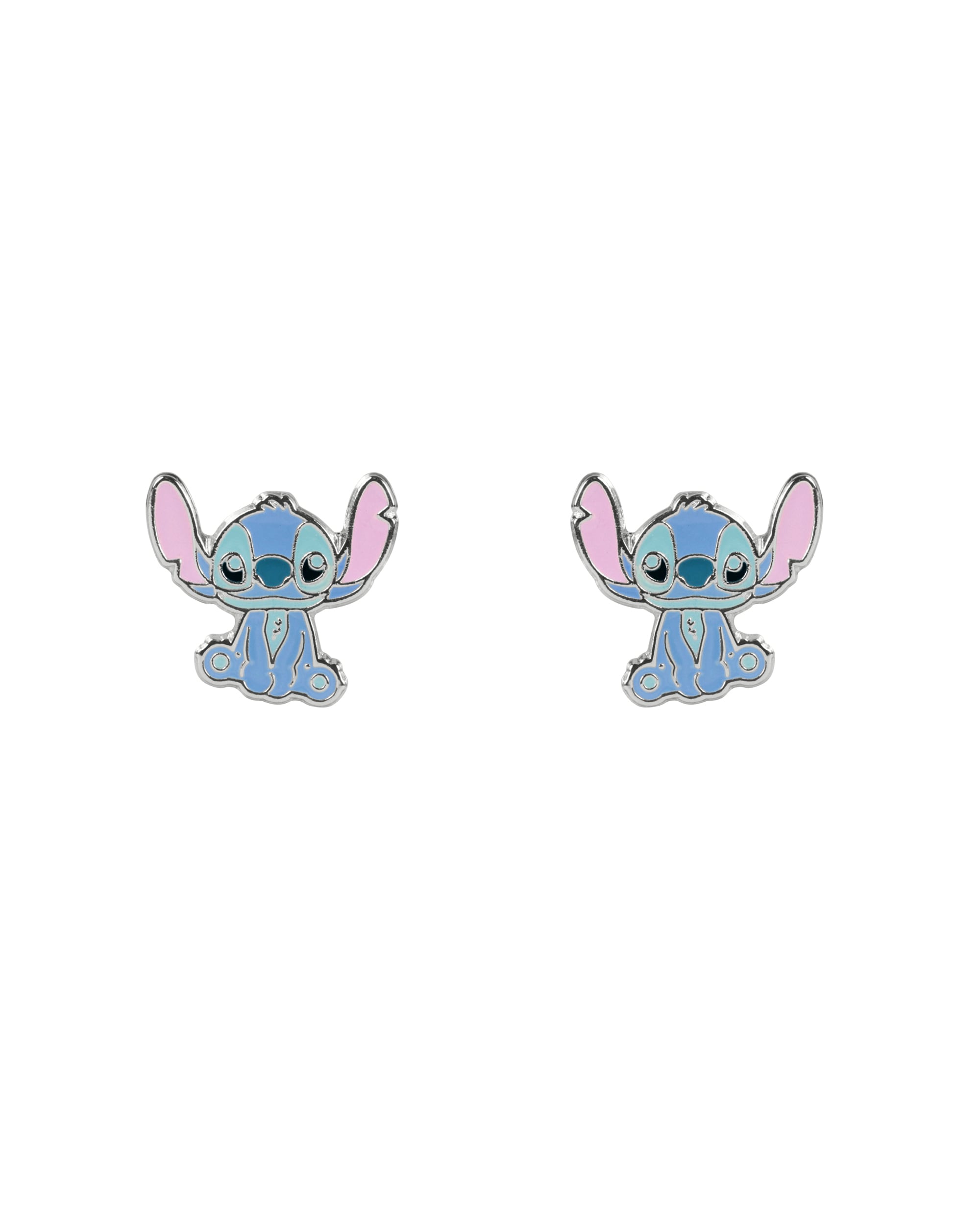 Stitch Enamel Stud Earrings