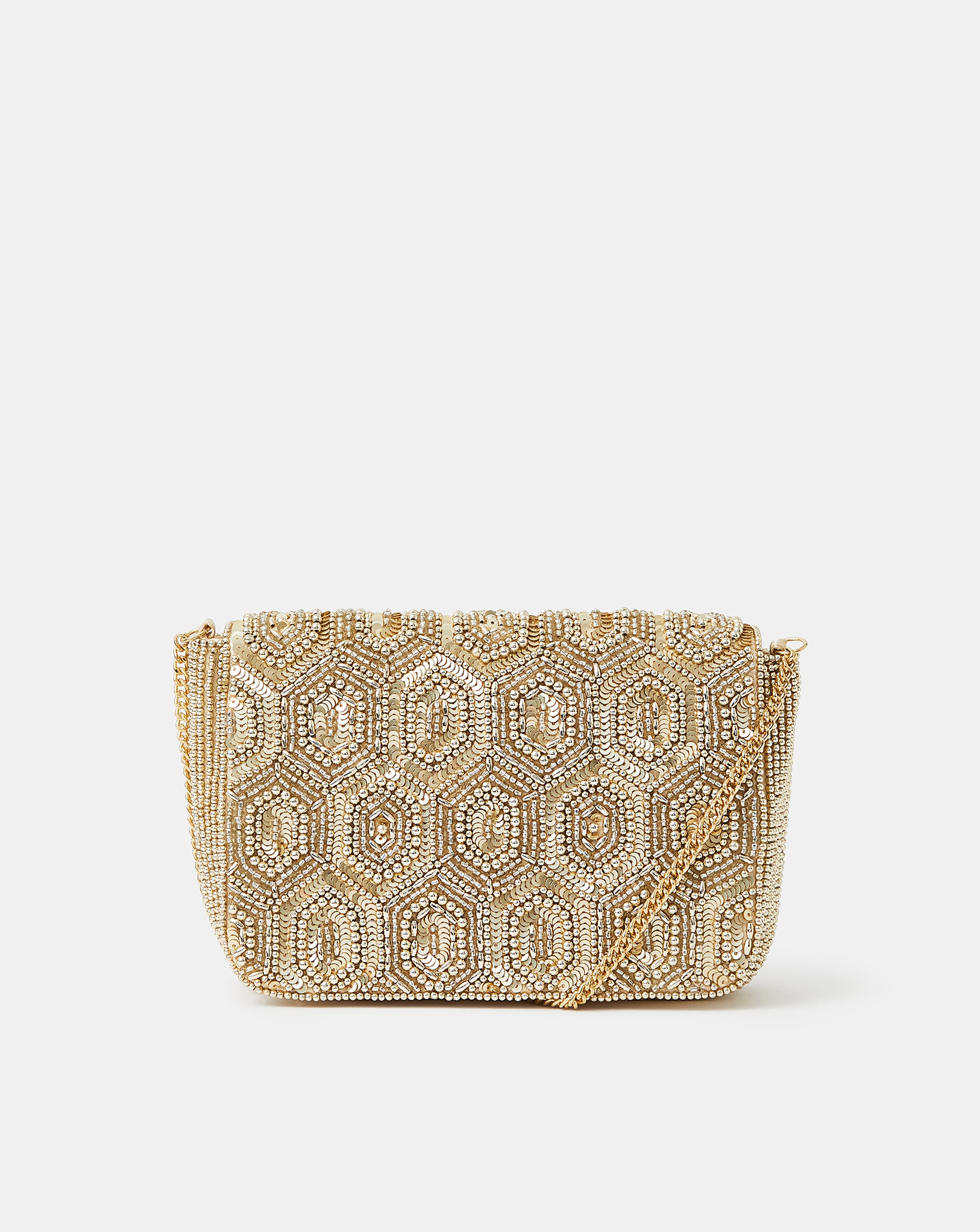 Accessorize Fold Over Clutch Bag