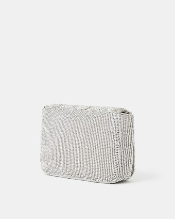 Accessorize Embellished Fold Over Clutch Bag