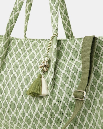 Accessorize Geometric Print Weekender Bag