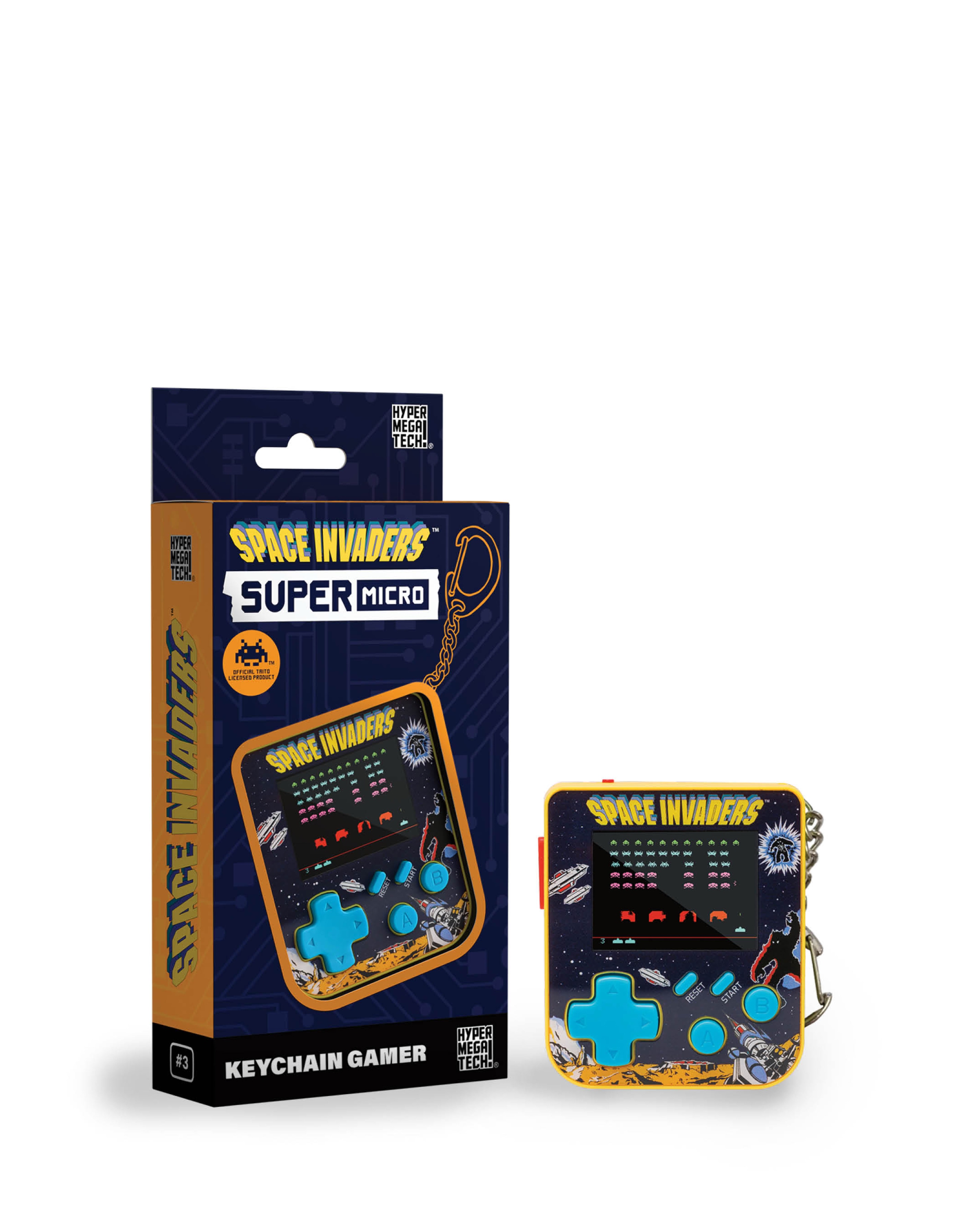 TAITO Keychain Space Invaders