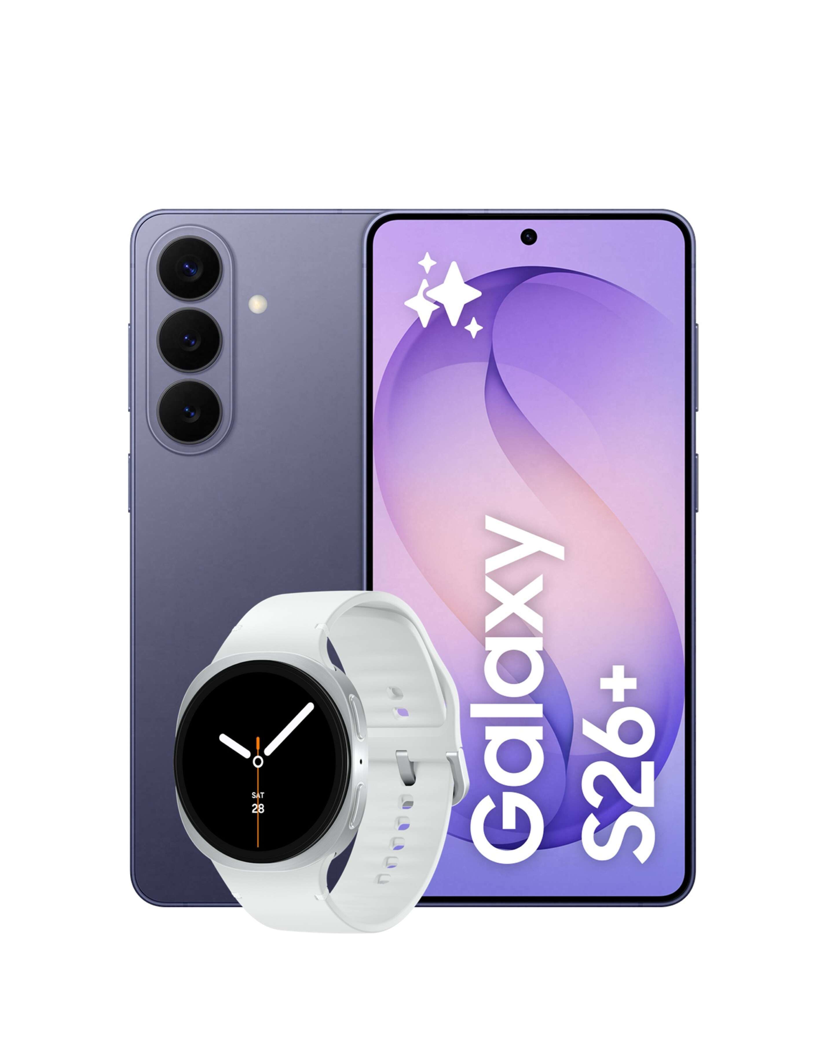 Samsung S26+ 512GB Violet & Watch8