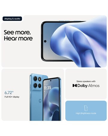 Motorola Moto G17 128GB - Alaskan Blue