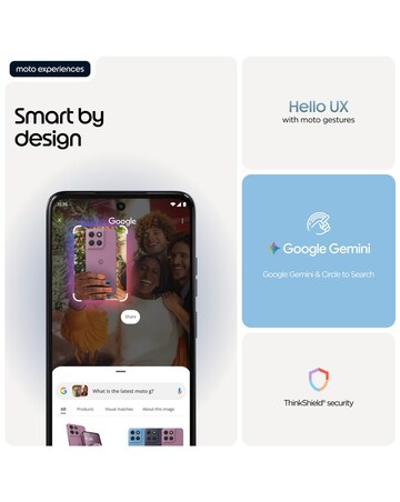 Motorola Moto G17 128GB - Alaskan Blue