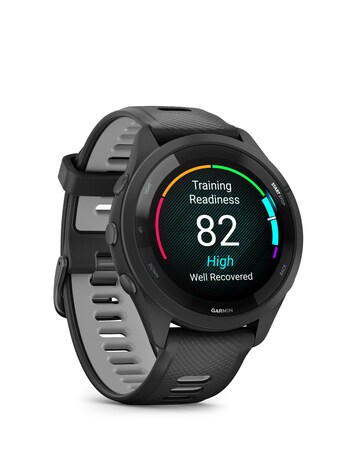 Garmin Forerunner 265 Music Smart Watch - Black/Slate Grey