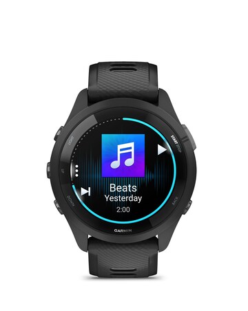 Garmin Forerunner 265 Music Smart Watch - Black/Slate Grey