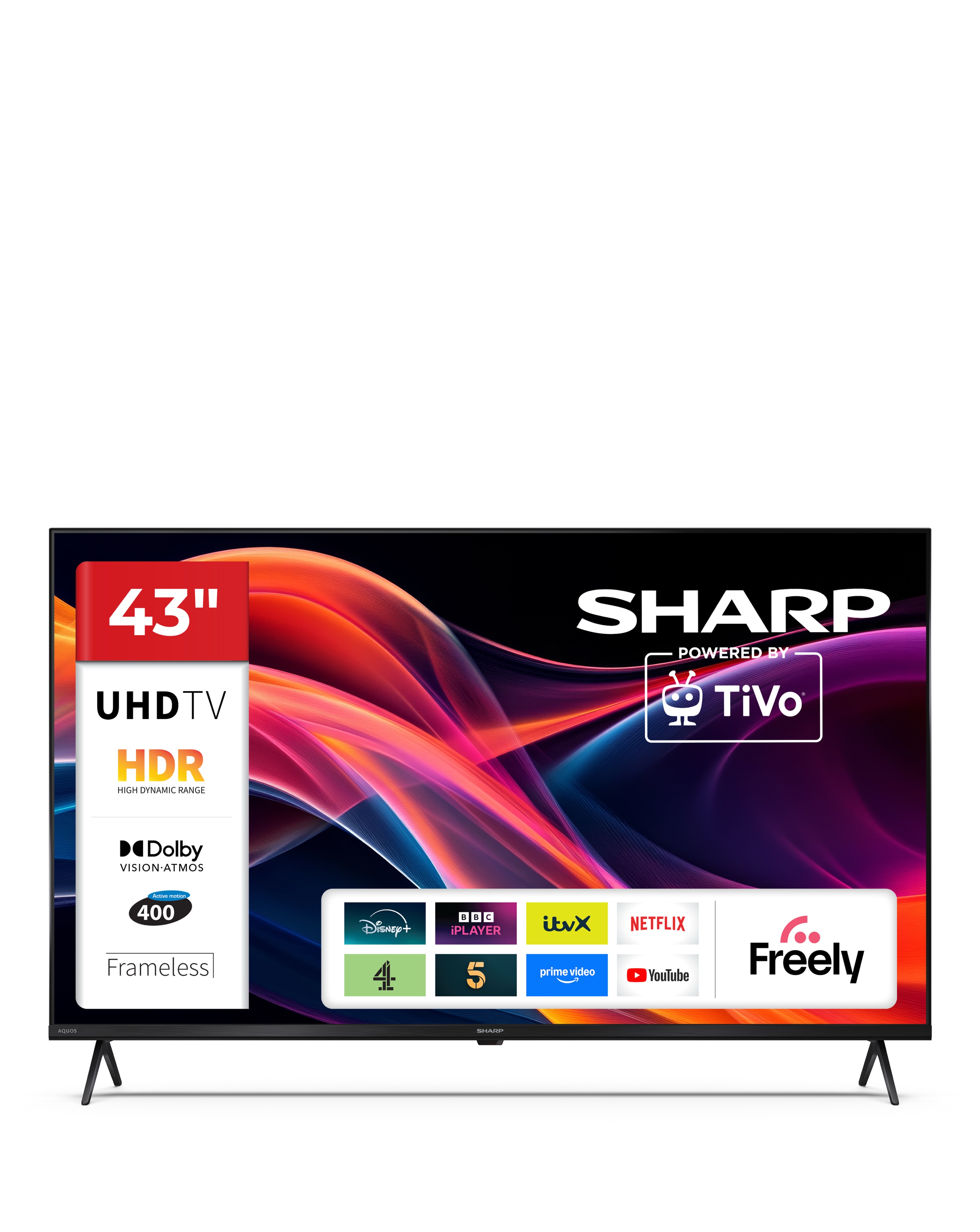Sharp 4T-C43HK4245KB 43in UHD LED TV