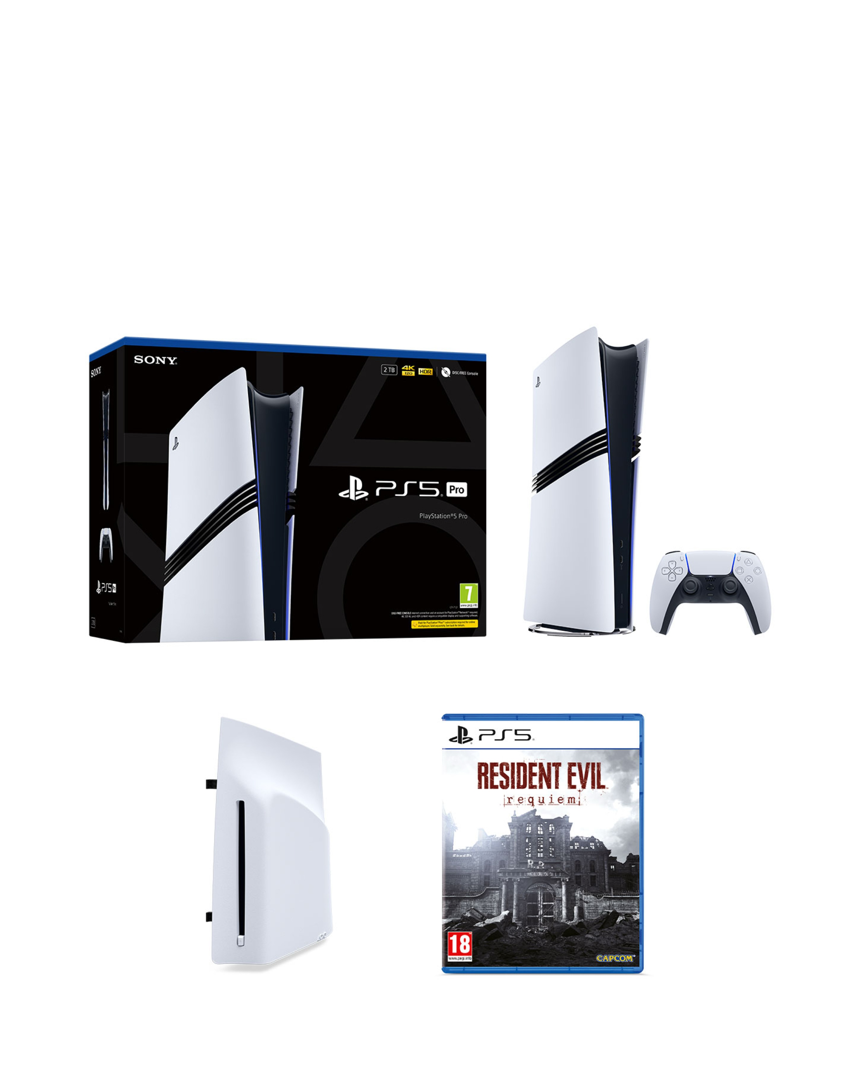 New In - PS5 Pro, Disc Drive, Resident Evil