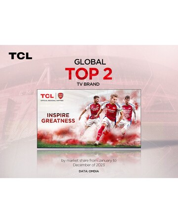 TCL 75T6C-UK 75in 4K QLED HDR Smart Fire TV with Freely