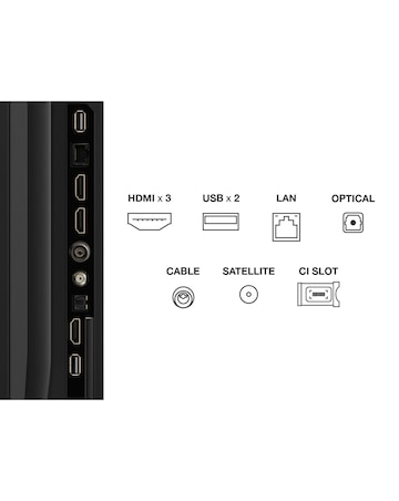 TCL 75T6C-UK 75in 4K QLED HDR Smart Fire TV with Freely