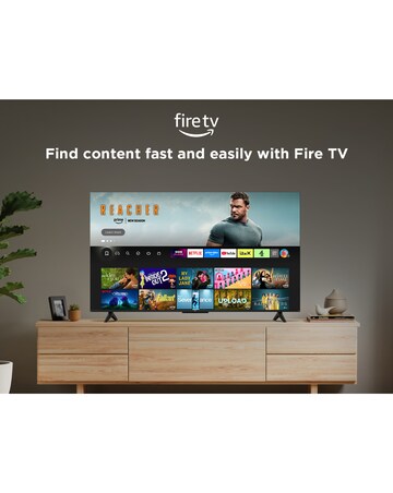 TCL 85T6C-UK 85in 4K QLED HDR Smart Fire TV with Freely