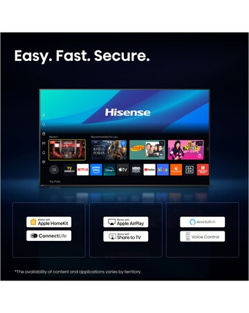 Hisense 65E8STUK 65in Mini-LED 4K Ultra HD HDR Smart TV