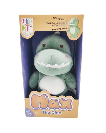Max Walking & Talking Dino Plush