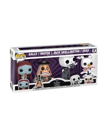 Pop! Vinyl - The Nightmare Before Christmas 4pk