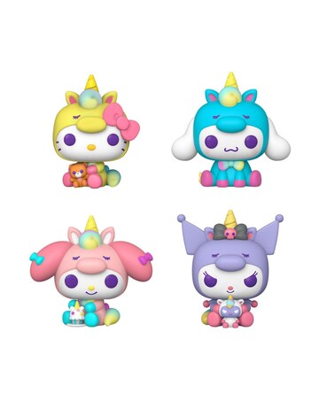 Pop! Vinyl - Hello Kitty (Unicorn Outfit) 4pk