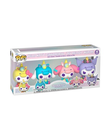 Pop! Vinyl - Hello Kitty (Unicorn Outfit) 4pk
